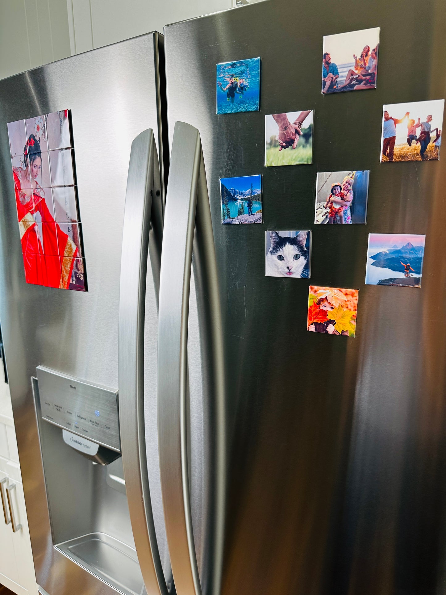 Custom Photo Magnet Set - 2" x 2" (Set of 9)